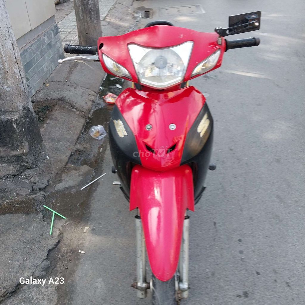 Honda Wave Đỏ đen Số sàn. Mua bán Xe máy tại Quận Gò Vấp Tp Hồ Chí Minh được đăng bởi Tường hình 1