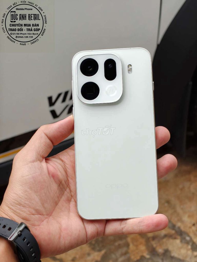 Oppo Find X9 Pro 256GB Trắng. Mua bán Điện thoại tại Thành phố Buôn Ma Thuột Đắk Lắk được đăng bởi Đức Anh Retail hình 1