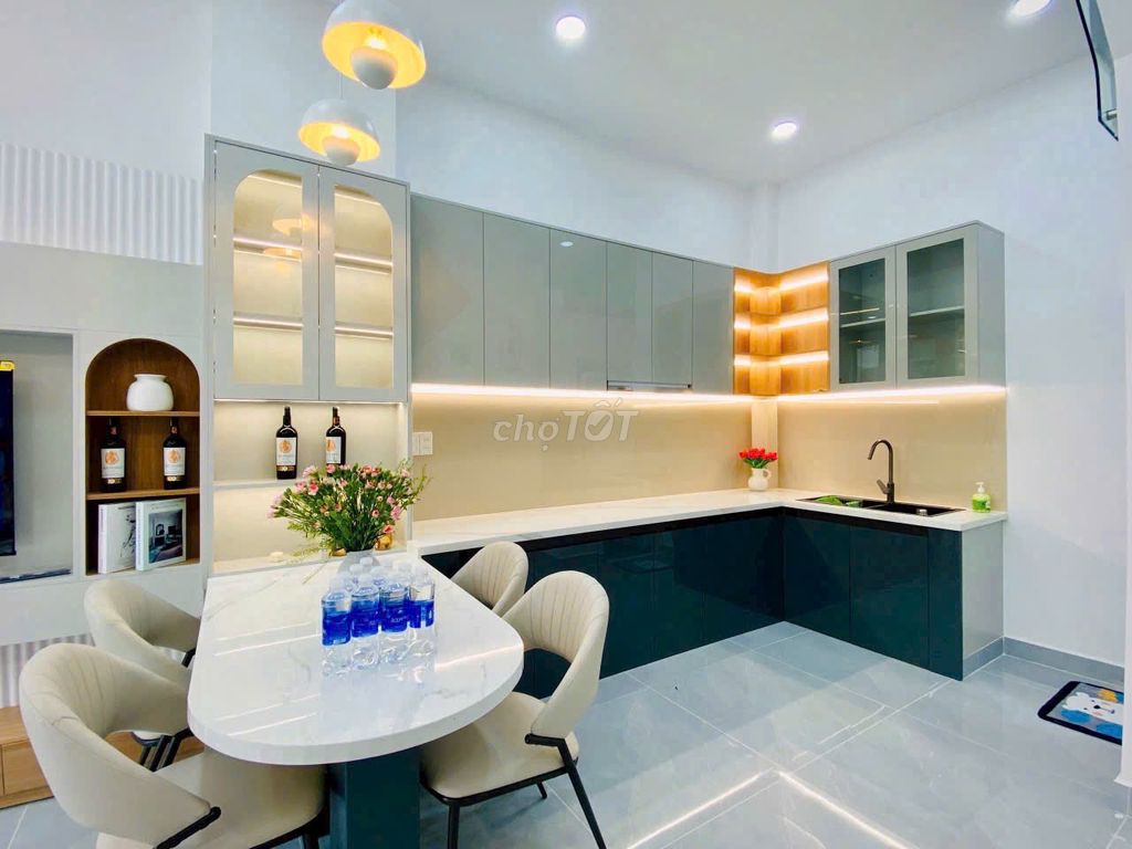 bán nhà xây mới hẻm xe hơi Phan Huy Ích,P.12, 4,5 x 10, giá 5.95 tỷ tl. Mua bán Nhà ở tại Quận Gò Vấp Tp Hồ Chí Minh được đăng bởi Dương Thị Hiền hình 9