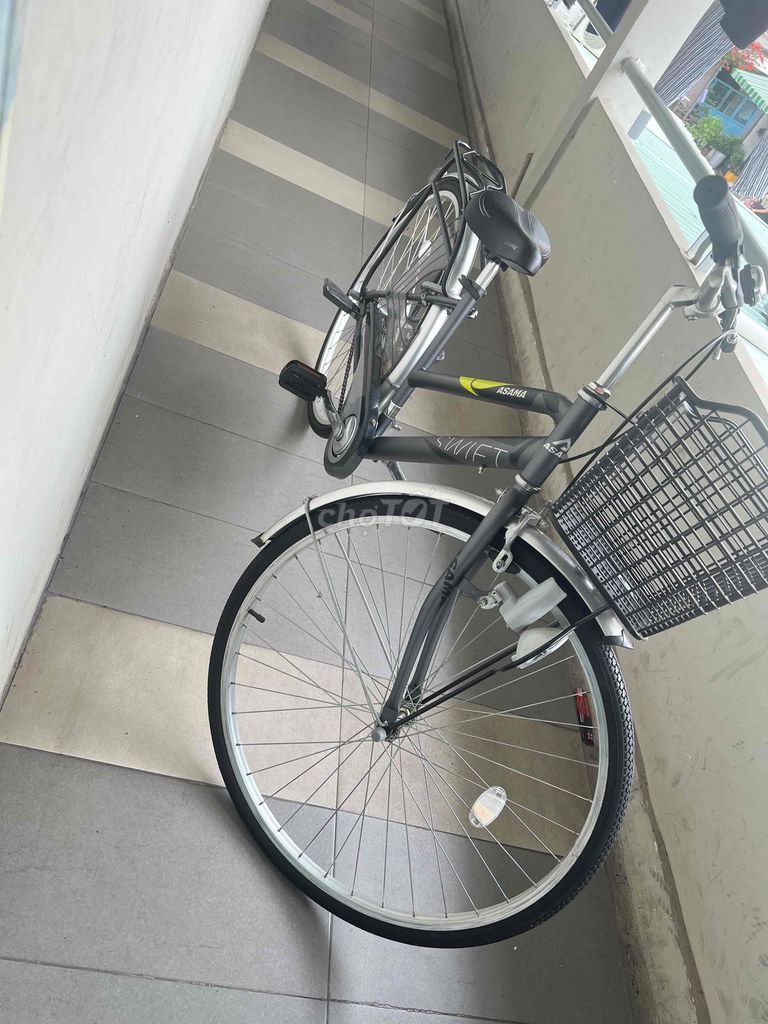 Xe đạp ASAMA SWIFT Xám. Mua bán Xe đạp tại Quận 4 Tp Hồ Chí Minh được đăng bởi Ty hình 2