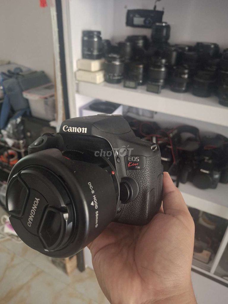 Máy ảnh Canon EOS 750D Đen. Mua bán Máy ảnh, Máy quay tại Thành phố Nha Trang Khánh Hòa được đăng bởi Vũ Lê Quang hình 1