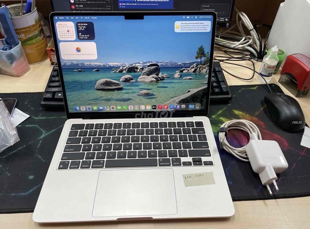 Apple MacBook Air M2 16GB/256GB Bạc. Mua bán Laptop tại Thị xã Tân Uyên Bình Dương được đăng bởi Xuân Nam hình 1