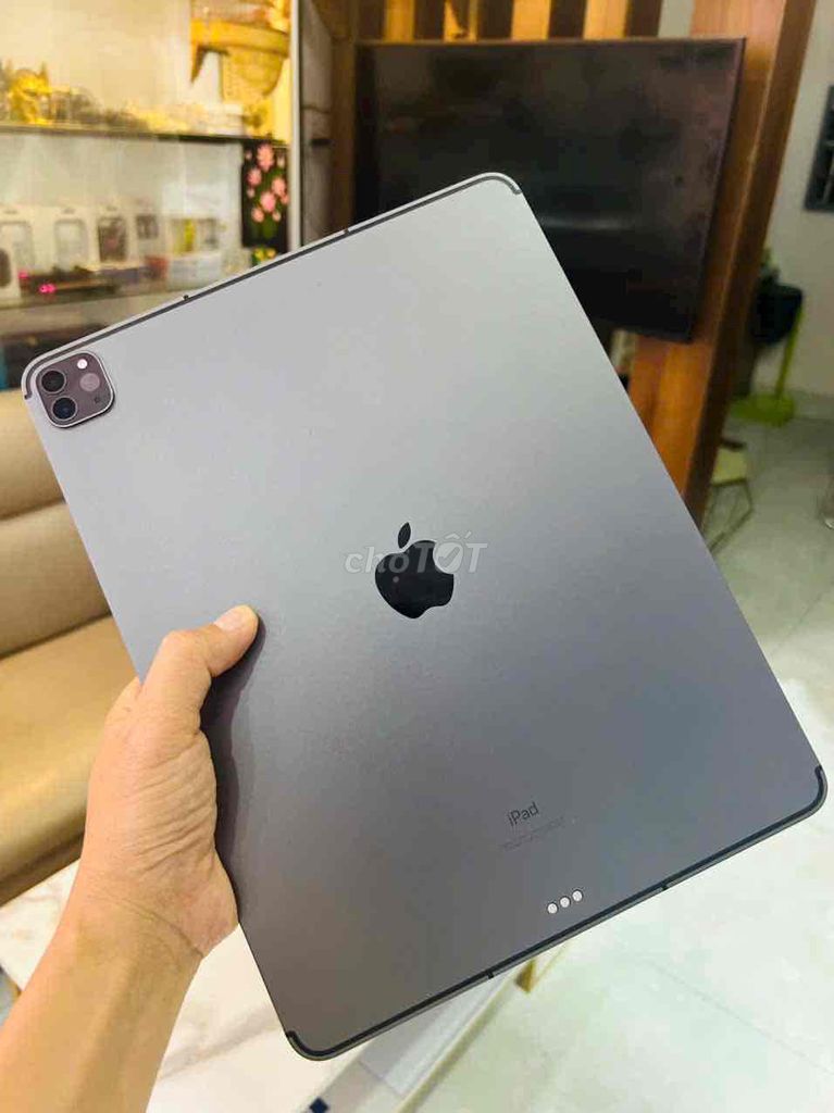 Ipad pro M1 12.9inch 256G bản 5G năm2020 đẹp99,9%