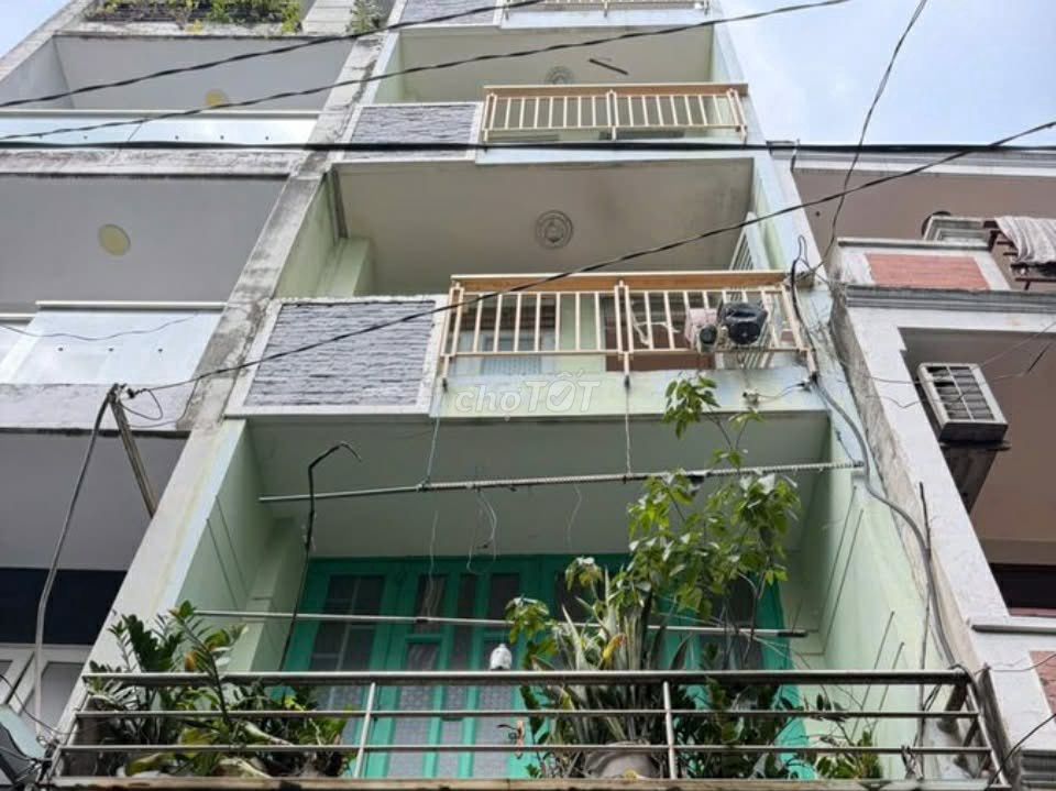 BÁN NHÀ 4 TẦNG - HẺM THẲNG 4M – NGUYỄN ĐÌNH CHIỂU QUẬN 3