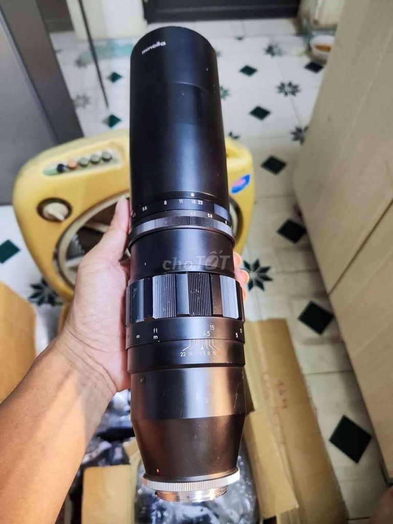 Ống kính Minolta Tele Rokkor-TD 300f4.5 Md Đen Cũ. Mua bán Máy ảnh, Máy quay tại Quận Hà Đông Hà Nội được đăng bởi A Cường hình 1