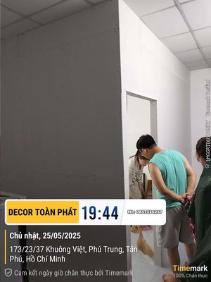 Nhận thi công trần và vách ngăn phòng thạch cao. Dịch vụ tại Quận Gò Vấp Tp Hồ Chí Minh được đăng bởi Decor Toàn Phát