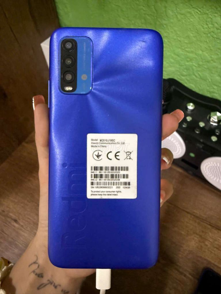 Xiaomi Redmi 9T 4GB 128GB Xanh. Mua bán Điện thoại tại Quận Bình Thạnh Tp Hồ Chí Minh được đăng bởi Luân Huỳnh hình 1