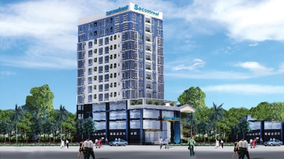 Cần cho thuê căn hộ Sacomreal Hoà Bình, 47 đường Hoà Bình, 82m2, 9tr