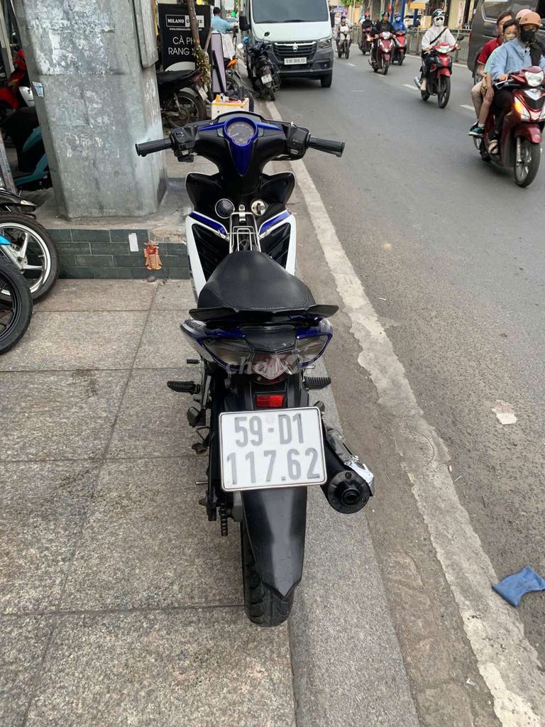 Yamaha Exciter 135 2014 Xanh trắng. Mua bán Xe máy tại Quận Tân Phú Tp Hồ Chí Minh được đăng bởi Tuanduy hình 6