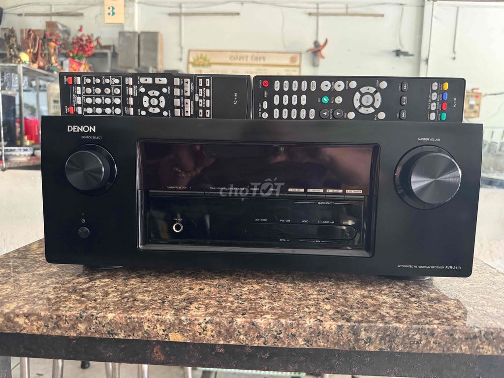Amply Denon AVR-2113 xuất châu Âu điện 230v CS-500. Mua bán Tivi, Âm thanh tại Quận 12 Tp Hồ Chí Minh được đăng bởi Thao Đặng hình 1