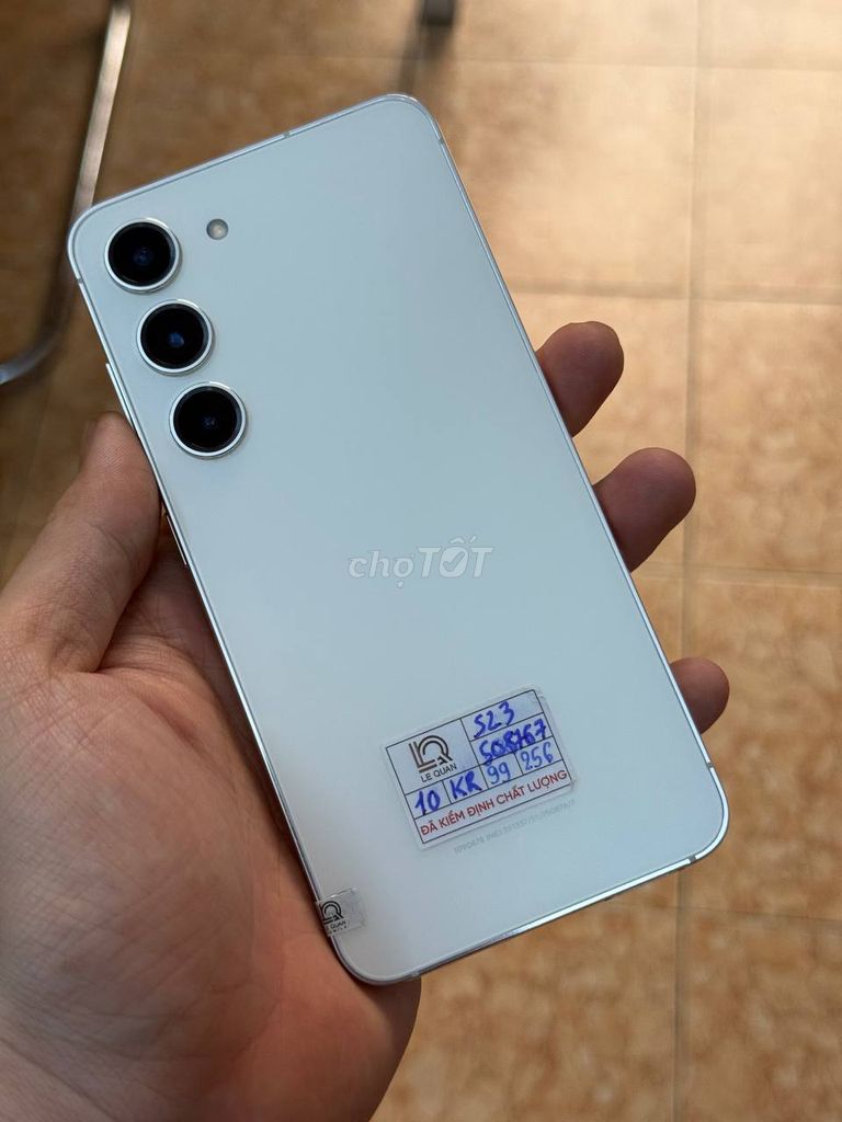 S23 5G ✨ Cream đẹp – Nhìn sang. Mua bán Điện thoại tại Quận 10 Tp Hồ Chí Minh được đăng bởi Lê Quân Mobile hình 1