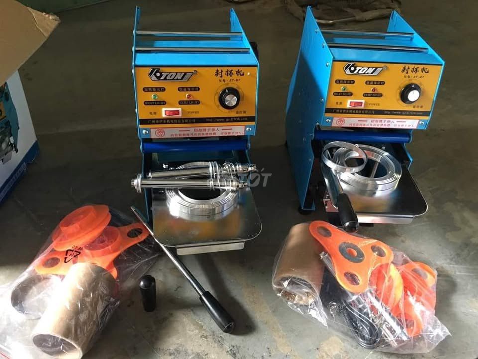 Máy ép ly trà sữa ETON D7 Sắt, inox. Mua bán Đồ chuyên dụng, Giống nuôi trồng tại Quận Gò Vấp Tp Hồ Chí Minh được đăng bởi SỈ LẺ MÁY TẤN PHÁT hình 1
