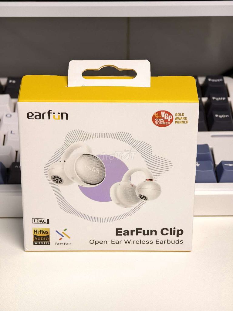 Tai nghe EarFun Clip Trắng. Mua bán Tivi, Âm thanh tại Quận Bình Tân Tp Hồ Chí Minh được đăng bởi Đặng Đình Hiếu hình 1