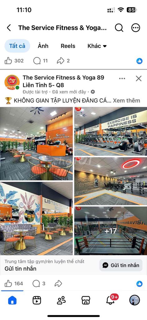 pass gói yoga gym dance boxing ..... Mua bán Sở thích khác tại Quận 8 Tp Hồ Chí Minh được đăng bởi Thanh Tuyền hình 1