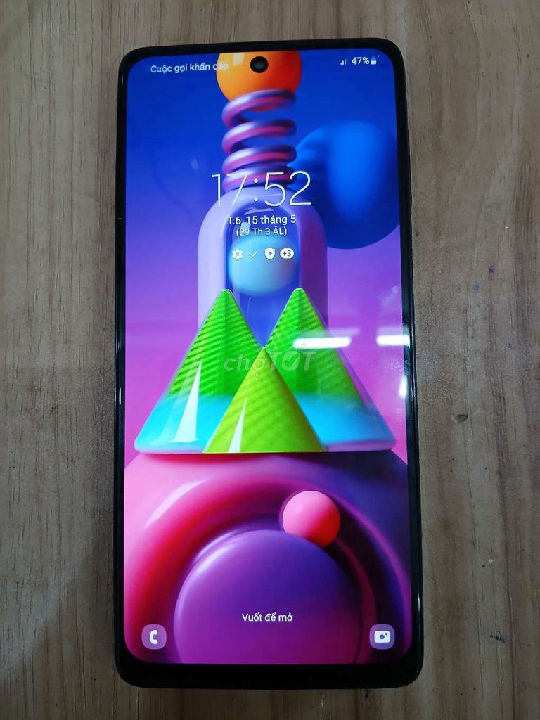Bán Samsung M51 cũ. Mua bán Điện thoại tại Quận Cái Răng Cần Thơ được đăng bởi Vo Nguyen hình 1