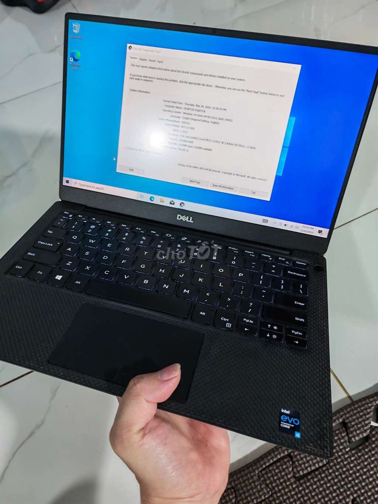 Dell XPS 9305 i5-1135G7 13.3 inch 8GB/512GB. Mua bán Laptop tại Thành phố Đà Lạt Lâm Đồng được đăng bởi phong hình 1