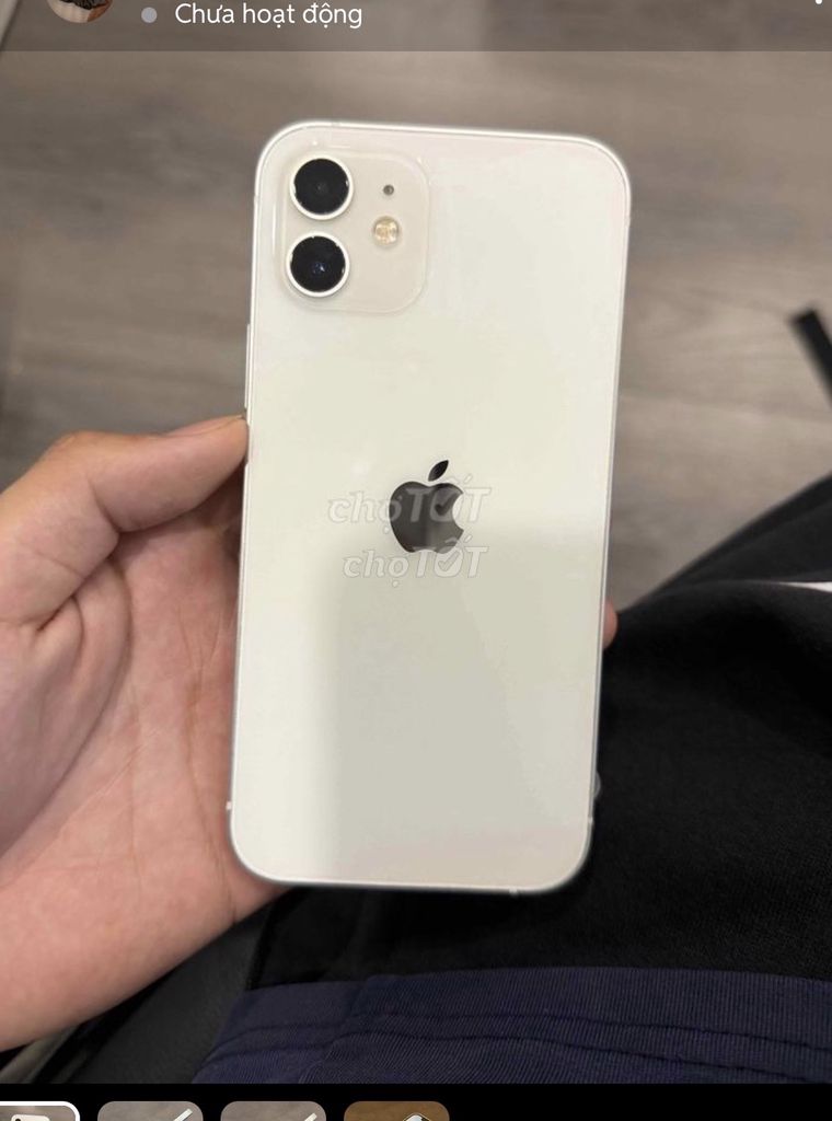Apple iPhone 12 Trắng quốc tế zin pin 92. Mua bán Điện thoại tại Quận 12 Tp Hồ Chí Minh được đăng bởi HOÀNG hình 1