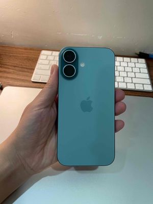 iPhone 16 Lock 128GB Xanh Mòng Két