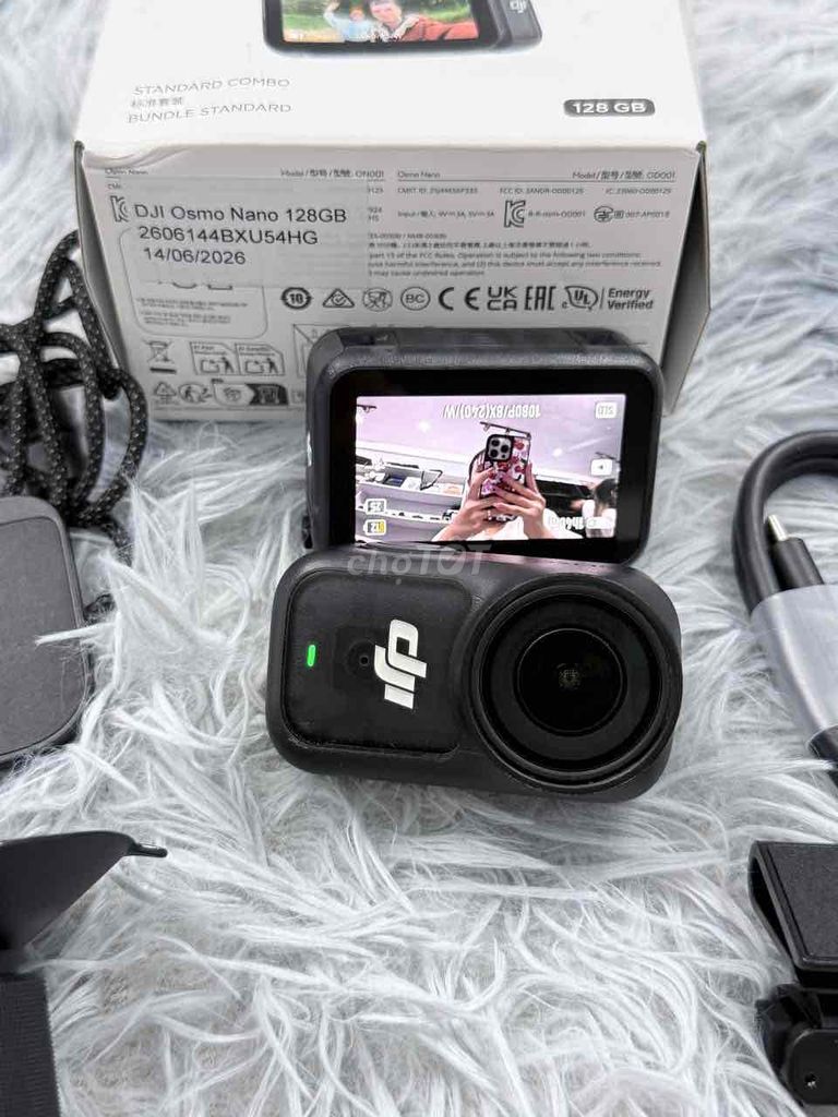 DJI Osmo Nano 128GB Máy quay hành động đã sử dụng. Mua bán Máy ảnh, Máy quay tại Quận 5 Tp Hồ Chí Minh được đăng bởi Thư Chuyên Hàng Điện Tử hình 1