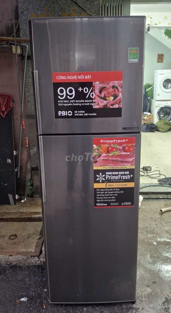 Tủ lạnh 340L Sharp Inverter. Mua bán Tủ lạnh tại Quận 8 Tp Hồ Chí Minh được đăng bởi Shop tủ lạnh máy giặt hình 1