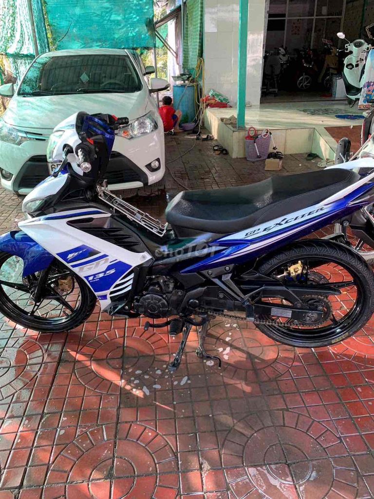 Yamaha Exciter 2013 135 Trắng Xanh. Mua bán Xe máy tại Huyện Thới Lai Cần Thơ được đăng bởi XE MÁY VIỆT TRUNG hình 8