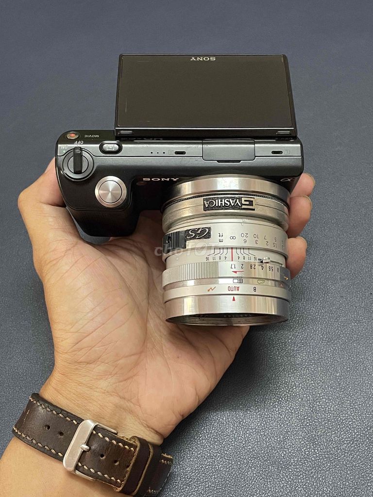 MIRRORLESS SONY NEX 5 chân dung xoá phông - có COD. Mua bán Máy ảnh, Máy quay tại Huyện Kế Sách Sóc Trăng được đăng bởi Giang Alpha hình 1