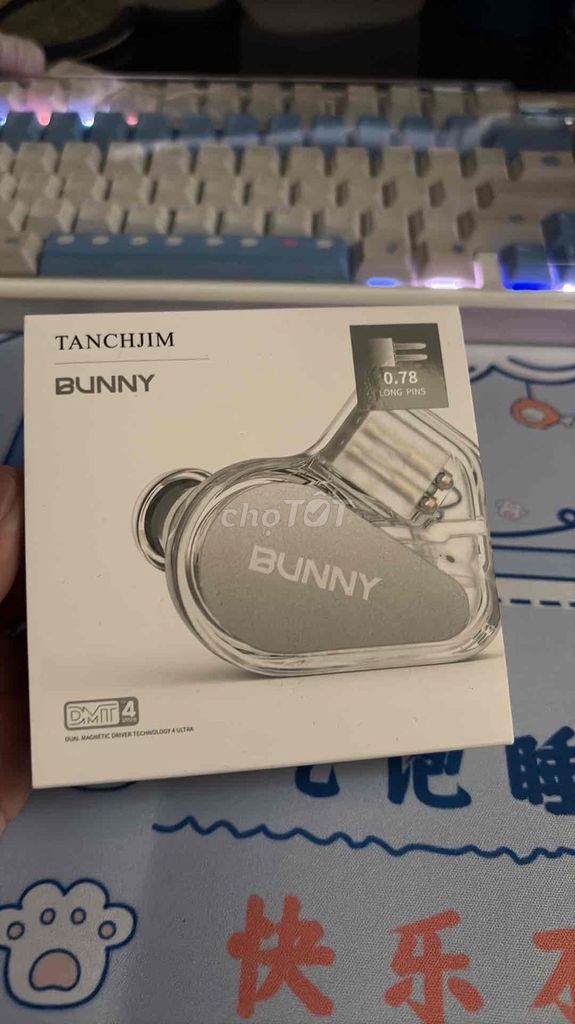 Tai nghe Tanchjim Bunny Jack 3.5mm có mic Mới. Mua bán Tivi, Âm thanh tại Quận Gò Vấp Tp Hồ Chí Minh được đăng bởi Nhật Khoa hình 1