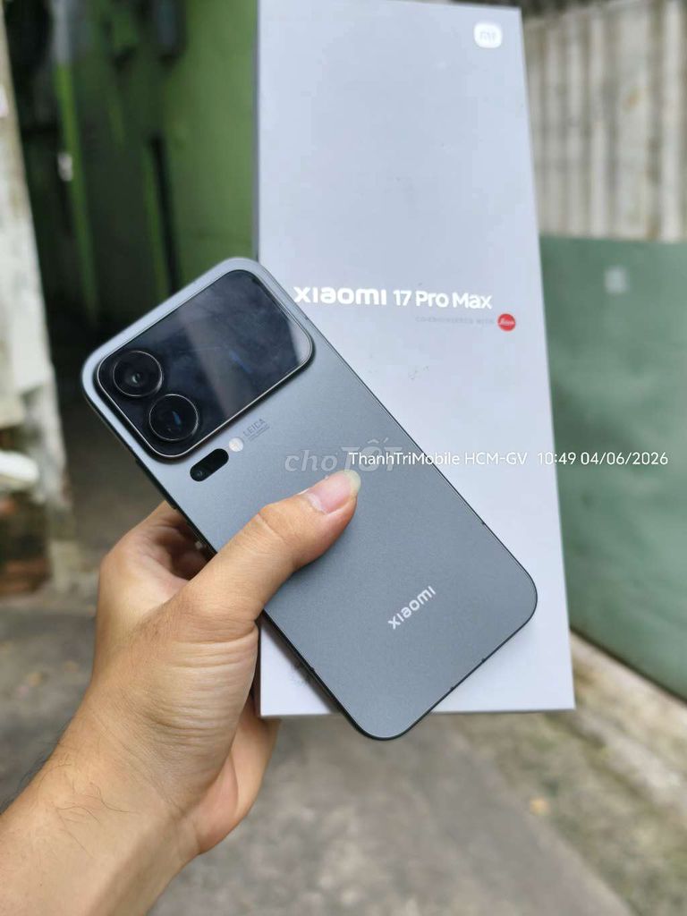 Xiaomi mi 17 pro max 12/512 full tiếng việt, T Bao. Mua bán Điện thoại tại Quận Gò Vấp Tp Hồ Chí Minh được đăng bởi Thanh Tri hình 1