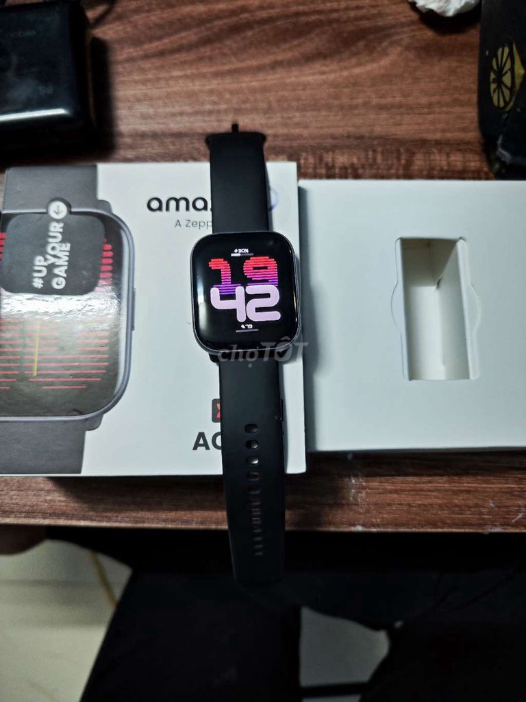 Amazfit Active Đen 42mm. Mua bán Thiết bị đeo thông minh tại Thành phố Trà Vinh Trà Vinh được đăng bởi HuuVan hình 1
