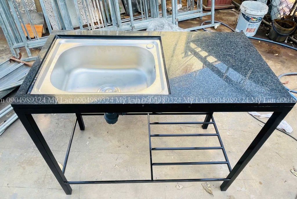 Bồn rửa chén Đá hoa cương Đen. Mua bán Thiết bị vệ sinh, nhà tắm tại Huyện Hòa Vang Đà Nẵng được đăng bởi TRẦN MỸ LAN hình 1