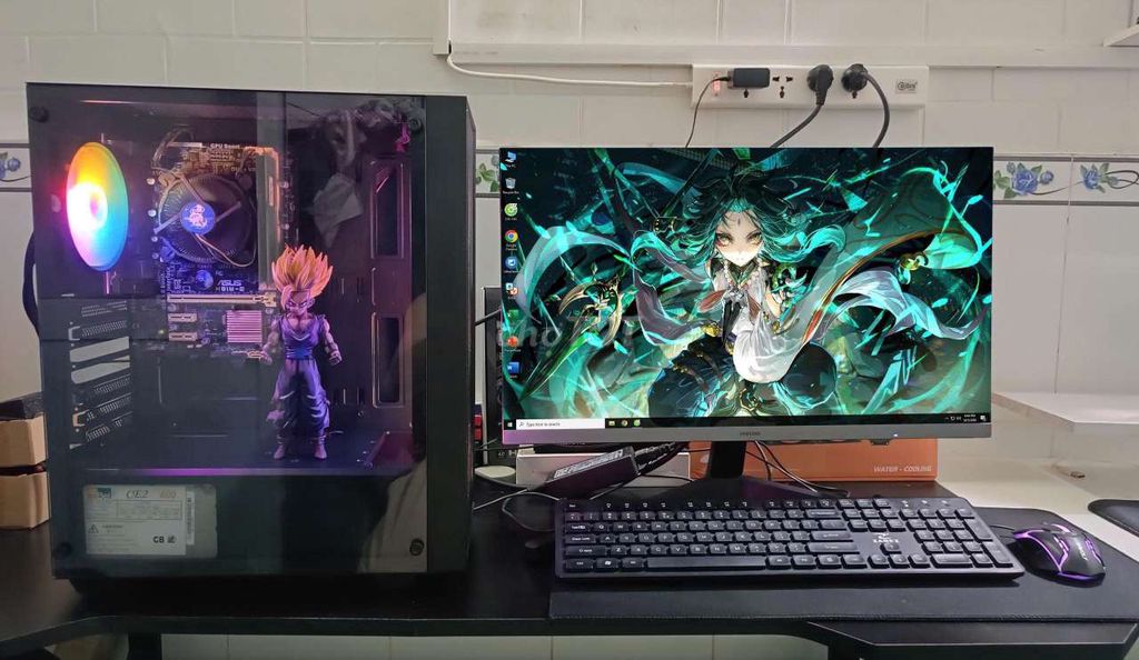 Bộ PC Màn Hình 24 Inch 100Hz. Mua bán Máy tính để bàn tại Thành phố Sóc Trăng Sóc Trăng được đăng bởi Liêu Phước An hình 1