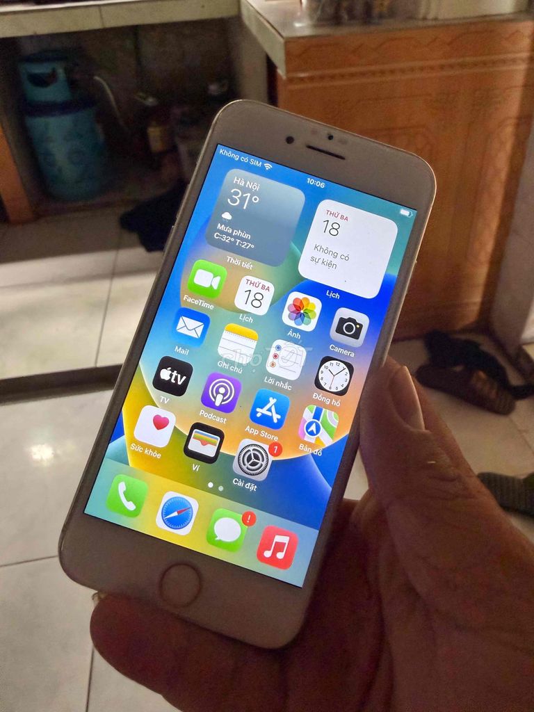 Apple iPhone 8 64GB Trắng. Mua bán Điện thoại tại Quận Cẩm Lệ Đà Nẵng được đăng bởi Xukute hình 1