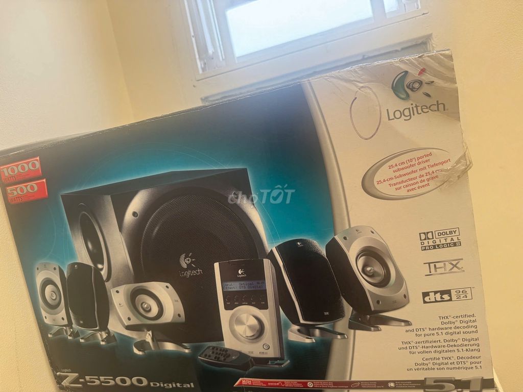 Loa Logitech Z5500 Mới tồn kho ,Lưu ý: Ko Control. Mua bán Tivi, Âm thanh tại Quận 4 Tp Hồ Chí Minh được đăng bởi Hoàng Linh  hình 1