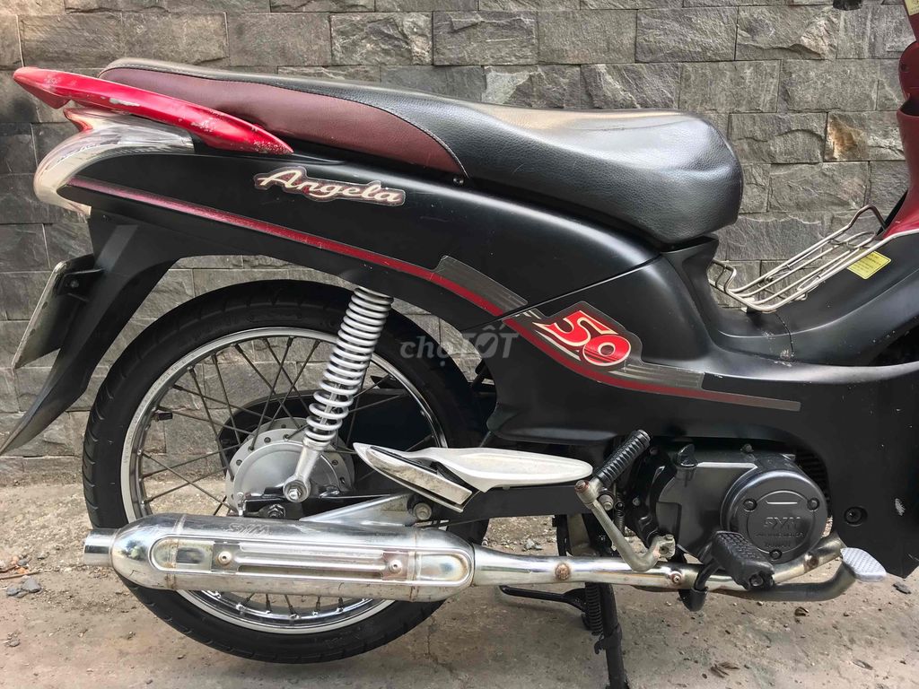 SYM Angela 2018 50cc Đen Đỏ. Mua bán Xe máy tại Quận Bình Tân Tp Hồ Chí Minh được đăng bởi Lê Văn Khang hình 9