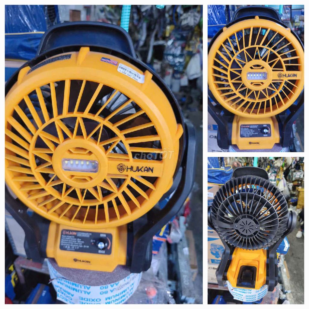 💥 Chốt lẹ xả kho - Quạt tích điện Hukan Vàng đen. Mua bán Quạt tại Quận Bình Thuỷ Cần Thơ được đăng bởi Duy Nguyễn Trà Nóc hình 1