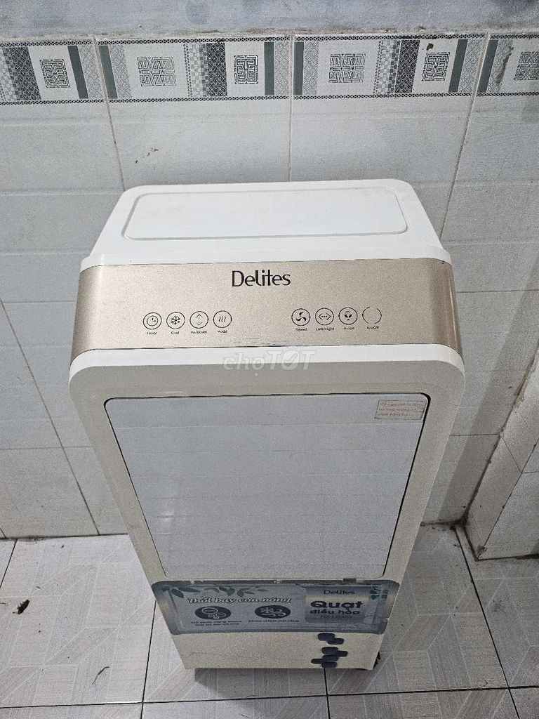 Quạt điều hòa Delites FLS-L20KG Trắng, vàng đồng. Mua bán Quạt tại Huyện Bình Chánh Tp Hồ Chí Minh được đăng bởi NguyenHieu hình 1