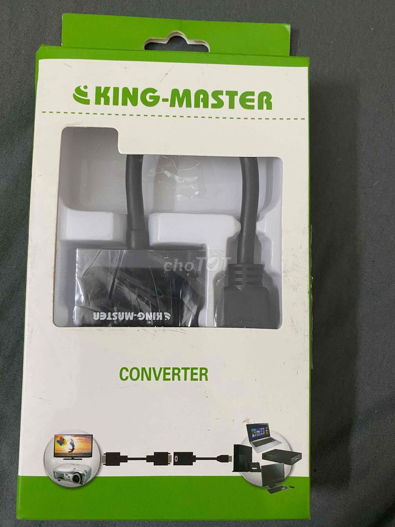 Cáp HDMI to VGA Kingmaster KY-H121B