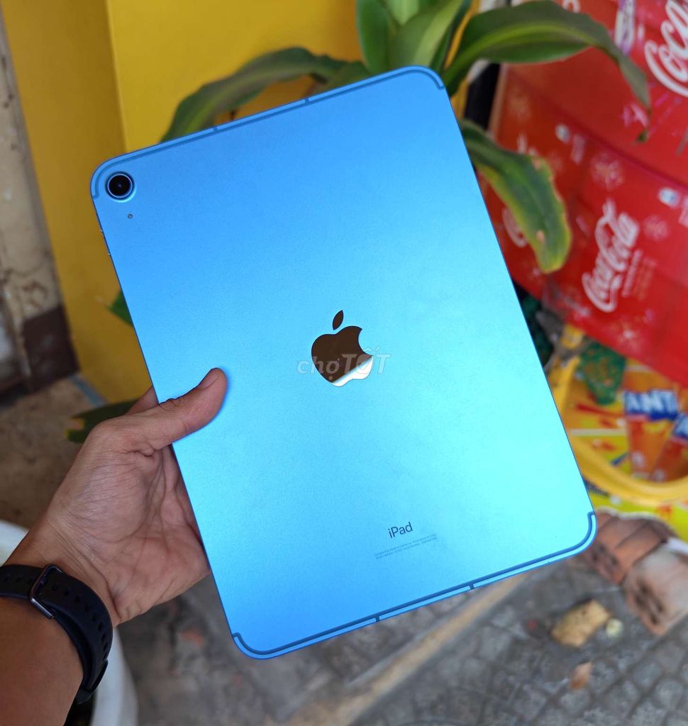 iPad Gen 10 64GB Có sim 5G Xanh dương. Mua bán Máy tính bảng tại Quận Thanh Khê Đà Nẵng được đăng bởi Kim Hoa hình 1