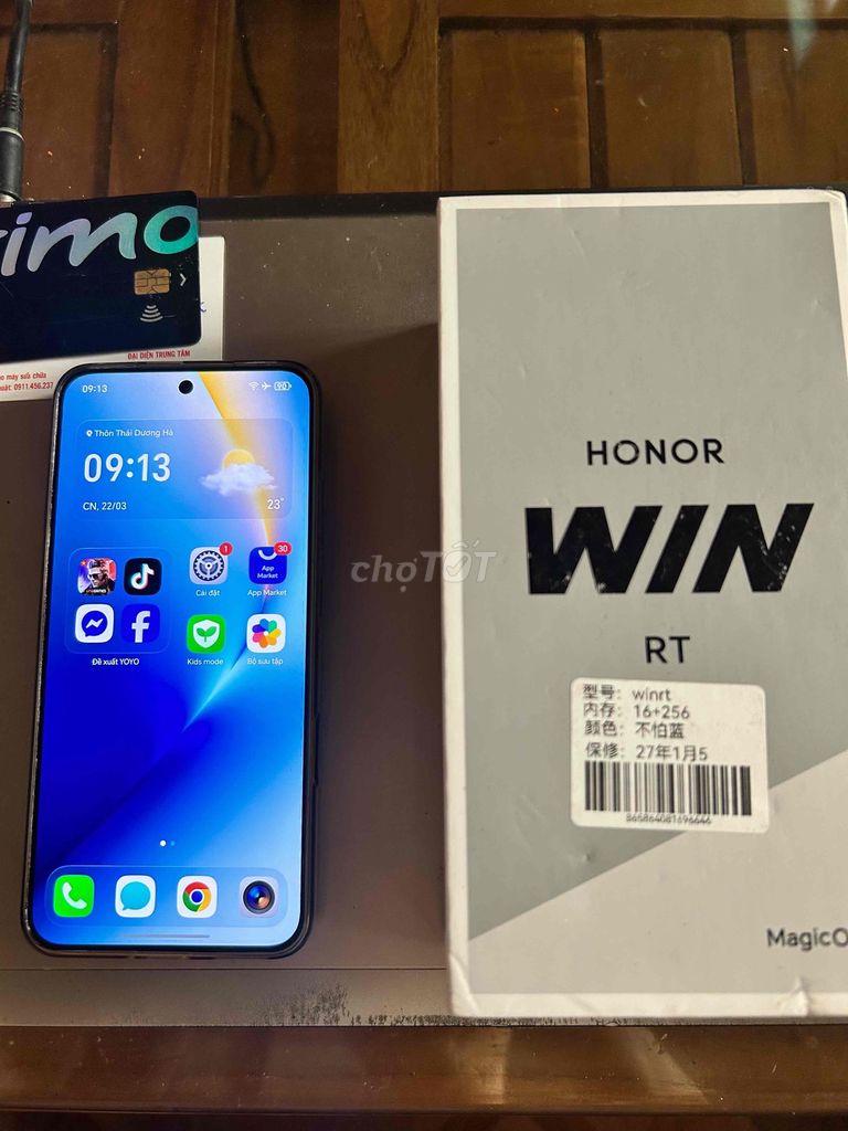 Honor WIN RT 256GB Xám. Mua bán Điện thoại tại Huyện Hải Lăng Quảng Trị được đăng bởi Lâm hình 1