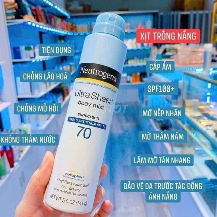 Xịt chống nắng Neutrogena