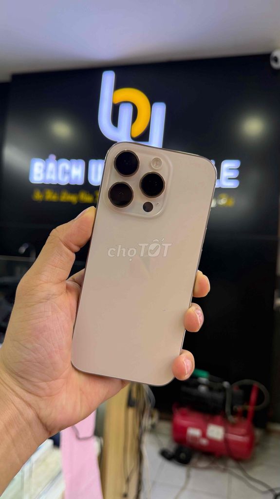 iPhone 16 Pro 128GB VN/A Vàng 91%. Mua bán Điện thoại tại Quận Bình Thạnh Tp Hồ Chí Minh được đăng bởi Phan Việt hình 1