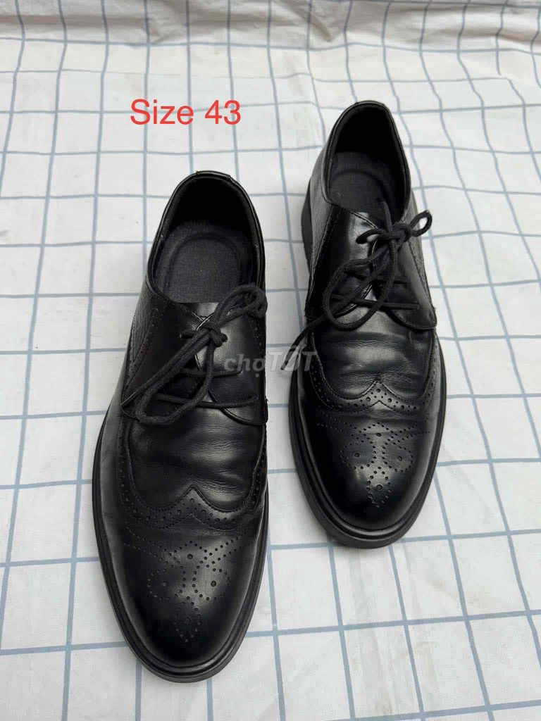 Giày da dáng thể thao size 43