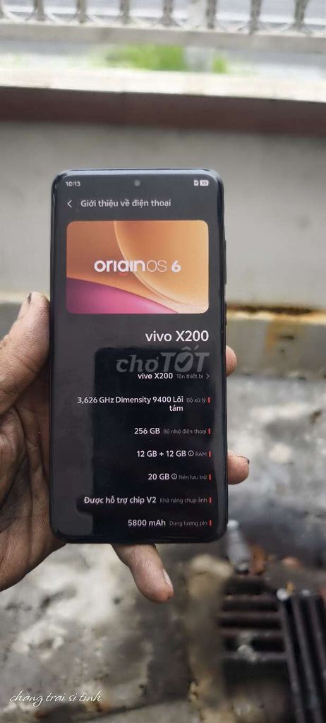 Vivo X200 12GB/256GB Đen. Mua bán Điện thoại tại Quận Bình Thuỷ Cần Thơ được đăng bởi a sìu hình 1