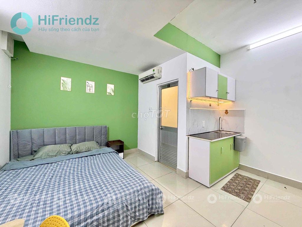 🔥CHO THUÊ STUDIO HẠT DẺ ĐẦY ĐỦ NỘI THẤT NGAY NGUYỄN VĂN TRỖI