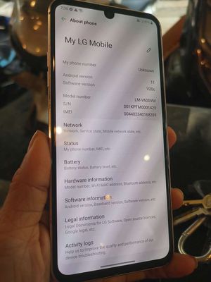 Lg v60 8/128. Mua bán Điện thoại tại Quận 11 Tp Hồ Chí Minh được đăng bởi Tran Hung