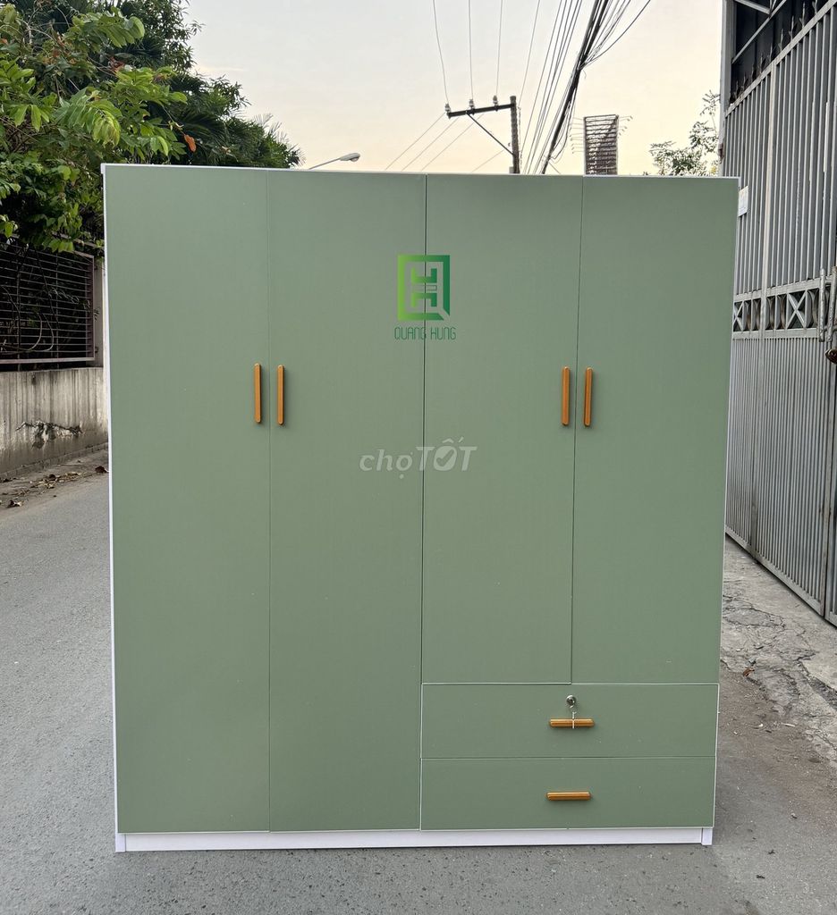 Tủ quần áo Quang Hùng nhựa Đài Loan. Mua bán Tủ, kệ gia đình tại Thành phố Dĩ An Bình Dương được đăng bởi Nội Thất Quang Hùng TD hình 1