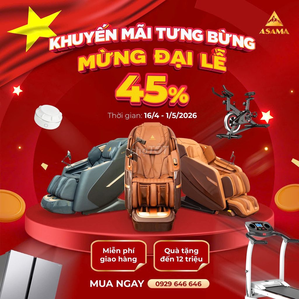 Ghế massage ASAMA Nâu, Xám. Mua bán Bàn ghế tại Thành phố Vĩnh Long Vĩnh Long được đăng bởi Minh Đức hình 1