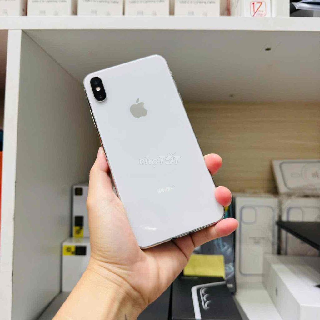 Apple iPhone XS Max 256GB Trắng Đã qua sử dụng. Mua bán Điện thoại tại Thành phố Long Xuyên An Giang được đăng bởi Khoa Knmobile An Giang hình 1