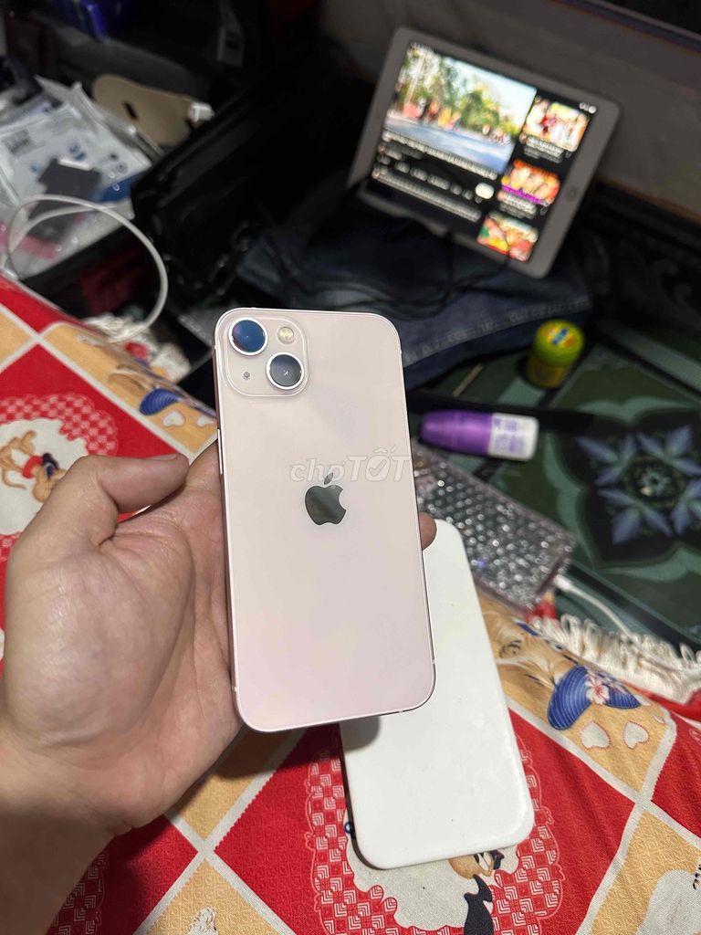 iphone 13 bản VNA 128gb hồng máy đẹp