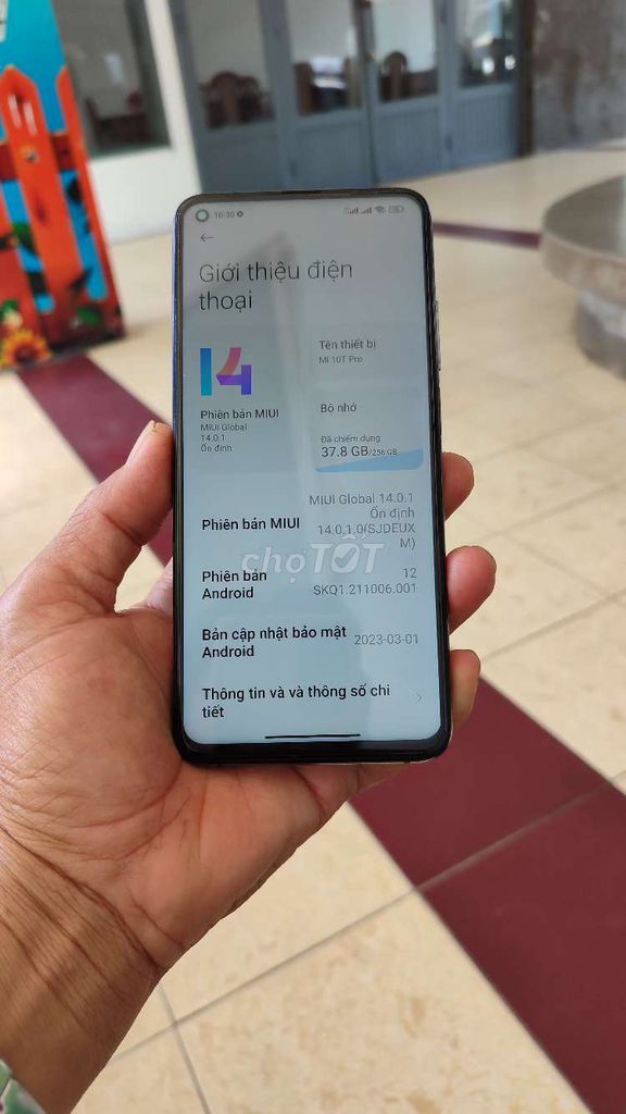 Xiaomi Mi 10T Pro 8GB/256GB Xám. Mua bán Điện thoại tại Quận 5 Tp Hồ Chí Minh được đăng bởi Tan hình 1